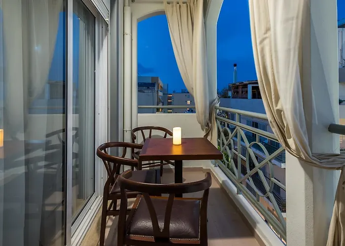 Sea And The Rhodes City